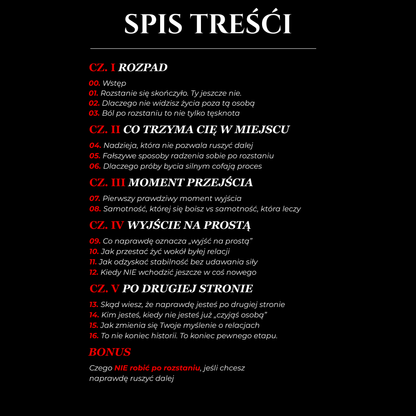 ZESTAW TRZECH EBOOKÓW - Toksyczna Miłość + Świadoma Miłość + Po drugiej stronie rozstania