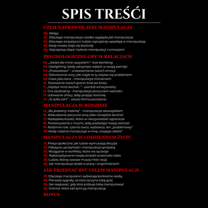 ZESTAW TRZECH EBOOKÓW - Toksyczna Miłość + Świadoma Miłość + Psychologiczne Gry Ludzi