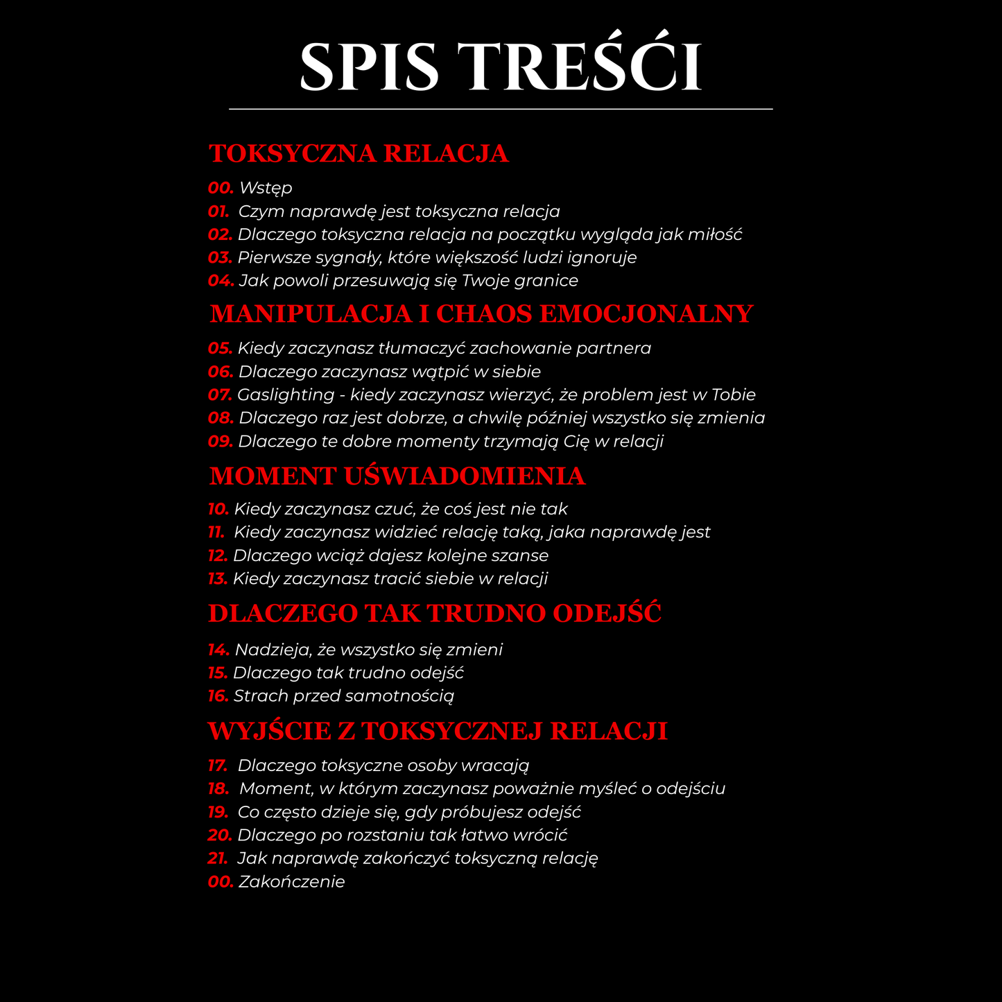 E-book: Toksyczna Miłość